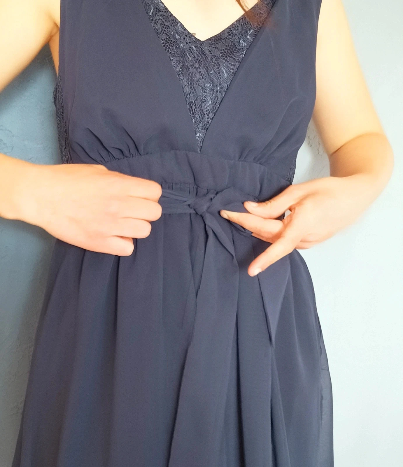 Robe bleu marine – photo 4